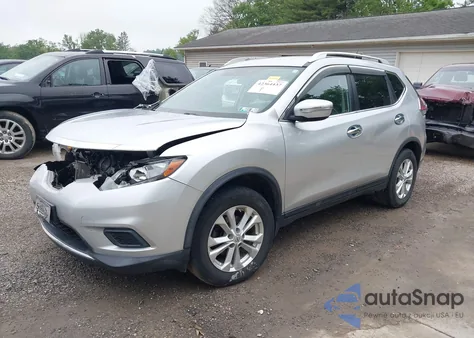2015 Nissan Rogue S/Sl/Sv z USA, uszkodzony, nr VIN KNMAT2MV8FP503398